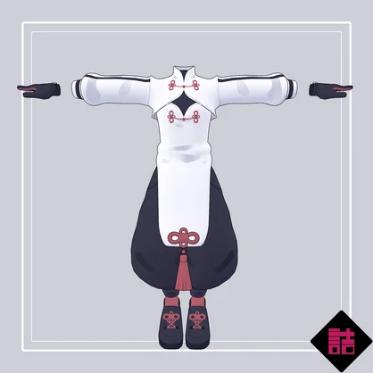 【version1.2】プロキシーオリエント　🥫CUUNE素体対応衣装【オリジナル3Dモデル】