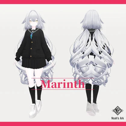 「ルルネ」専用【3D衣装モデル】マリンス / Marinth