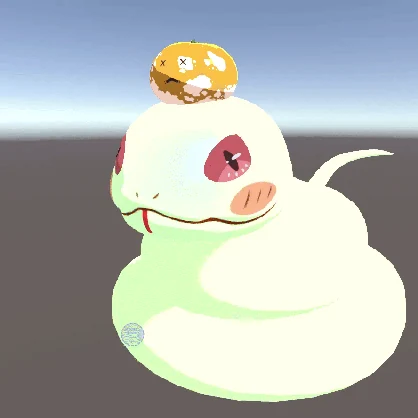 【祝2025セール中】【Unity / VRChat】ゲーミングへびちゃん