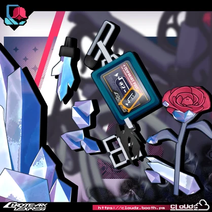クロアガーデン🥀ChloaGarden／オリジナル3Dモデル #CloudzLog