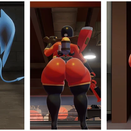 Fempyro Fatale - VR Chat Avatar & 3D Model