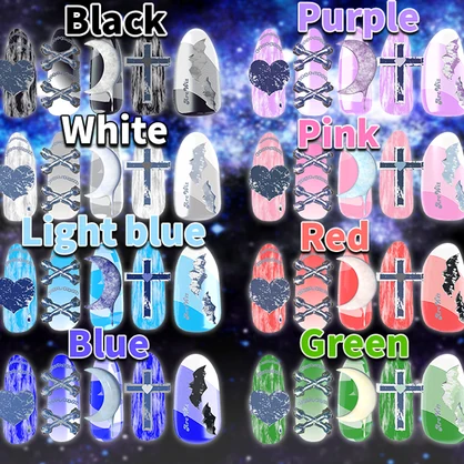 【17アバター対応】Gothic Metal Nail/ゴシックメタルネイル☆MA対応