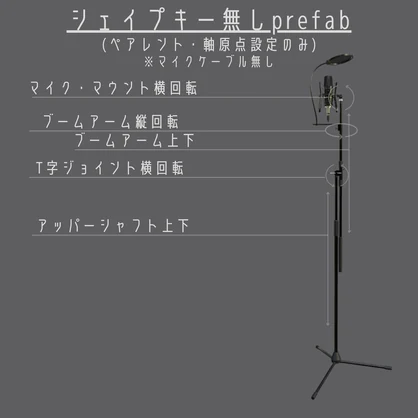 コンデサマイク 3D CG Condenser Microphone Model
