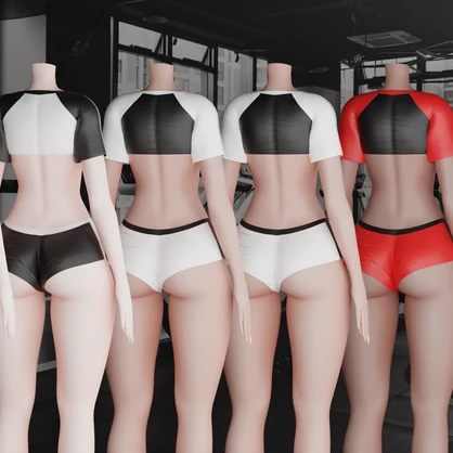 Sport Set - 3D Asset - Commercial Use
