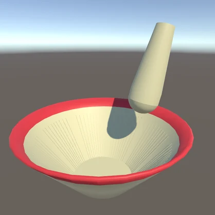 オリジナル3Dモデル　ごますり
