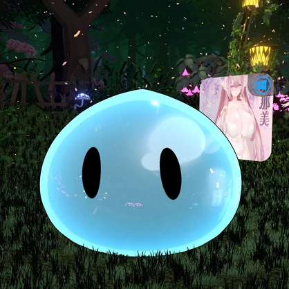 Forest Slime 森のスライムちゃん　オリジナル3Ｄモデル VRChat Avatar