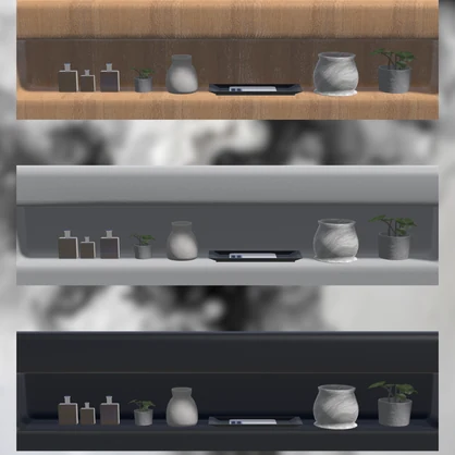 【VRChat想定】LUXURY MODERN BED / ラグジュアリーモダンベッド
