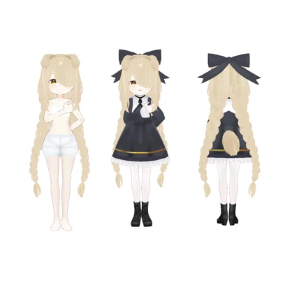 【vrm】子犬の女の子