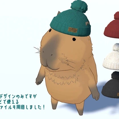 ニット帽子　Winter hat