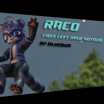Raco Likes Leftover Hotdog