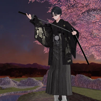 ✨️ハロウィンセール開催中✨️【MA対応】妖刀 -八咫烏- 【抜刀ギミック・パーティクル付き】