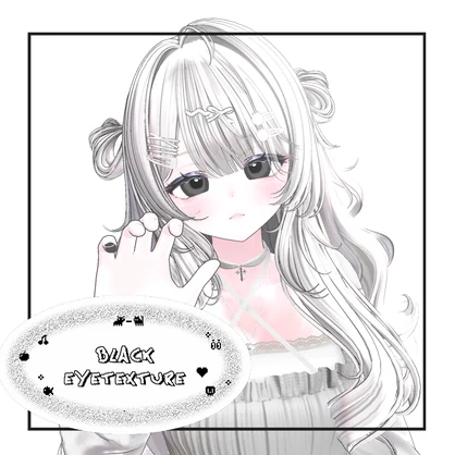 【4 Avatars】Black eyetextuer