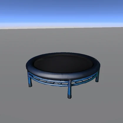 Axinovium FREE Trampoline【unity/VRChat想定】