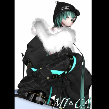 【オリジナル3Dモデル】MI☆CA / ミカ