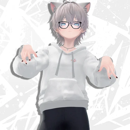 【HAOLAN専用衣装】Rota Hoodie（パーカー＋アクセサリーセット）眼鏡/時計/ネックレス/ピアス