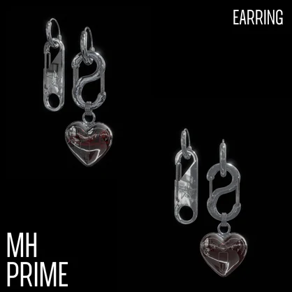 【VRC想定/20アバター対応】【MA対応】MH prime Necklace＋Earring