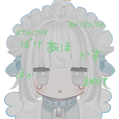 ゆるゆる自虐ヘアピン 7種