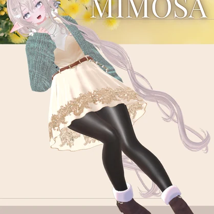 【20アバター対応】Mimosa - Terrace 専用マテリアル
