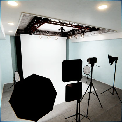 【Blender】 撮影ルーム - Photo Studio