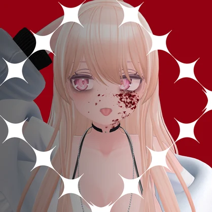 【FREE】返り血風テクスチャ