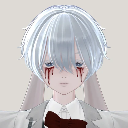 【SILu対応】Blood Tears ─ 血涙メイク【3色セット】