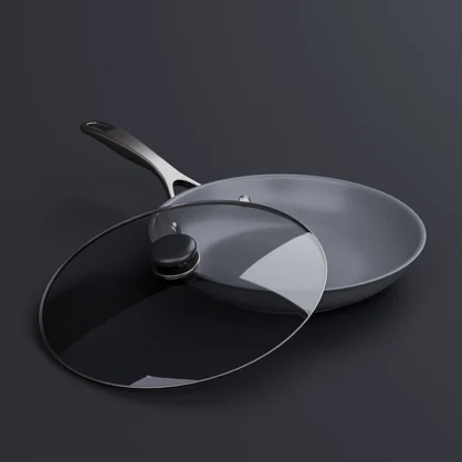 フライパンと鍋【3Dモデル】Frying Pan & Pot