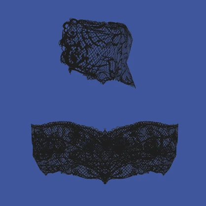 レースアイマスク/Lace Eye Mask
