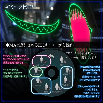 嘲る口のヘイロー