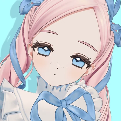 フィユエちゃんにそばかすを追加するテクスチャ