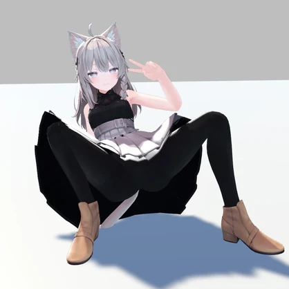 M字開脚！アニメーション [しなの]