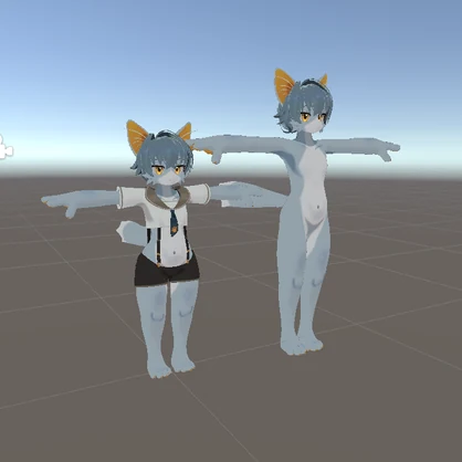 なぎねこクン大人化prefabプリセット