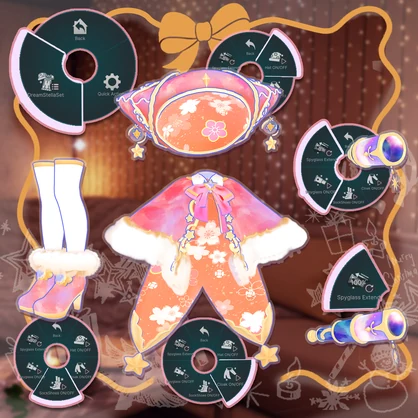 【しなの -Shinano- 対応】DREAM STELLA【VRChat向け衣装モデル MA対応】