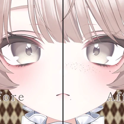 ［ミルフィ/Milfy 専用］そばかす＆ほくろ２種Texture
