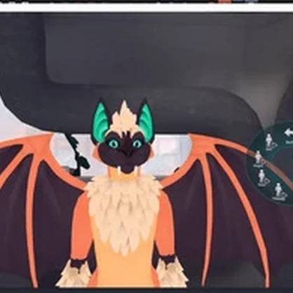 Bat VRChat Avatar - Zairiza