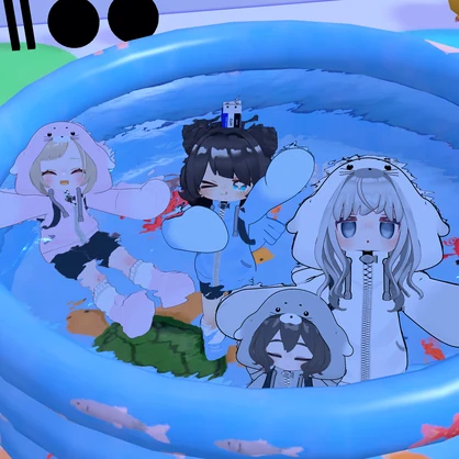 あざらしパーカー【えも研素体・まめふれんず・ネメシス】