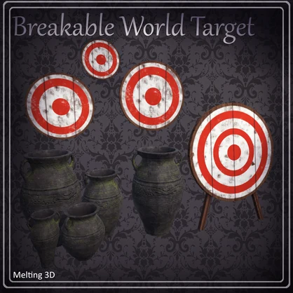 Yumi Bow System for avatar + BreakableTarget for World 弓