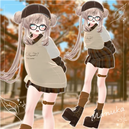 [13アバター対応]🍂Autumn Layered🍂