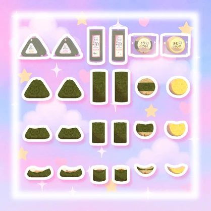 無料あり！【ワールドギミック】食べられる☆おにぎり＆ナゲット