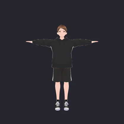 Boy Avatar [Tim] v1 - シンプルカジュアル男の子アバター