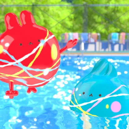 【ゆきふすべ専用】水風船（ヨーヨー）テクスチャ【VRChat】