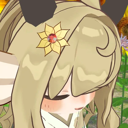 Sunny Bloom🌻【VRChat想定髪飾り】