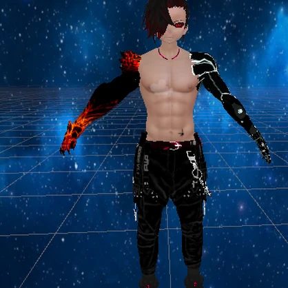Demon and cyborg jack
