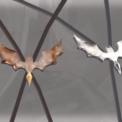 Bat Bolo Tie
