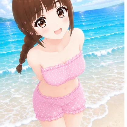 オリジナル3Dモデル「水面 わかば」(Minamo Wakaba) VR Chat&Youtube / 商用利用OK