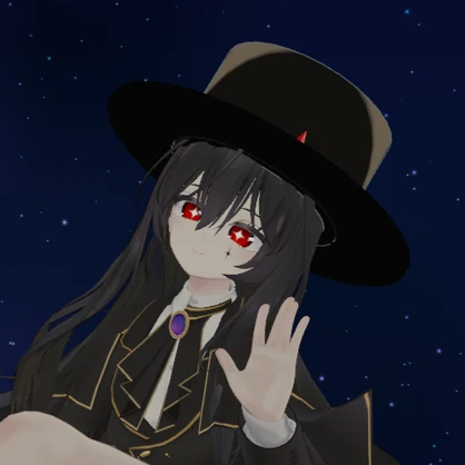 マジシャンみたいな帽子