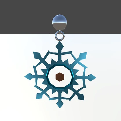 雪のイヤリング/Snow earring