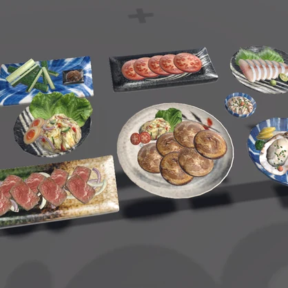 居酒屋フードセット-vol.3 (Izakaya food props-vol.3)