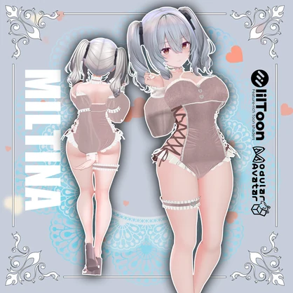 🎉Update SALE!🎉[10アバター対応/VRChat] Little Bunny