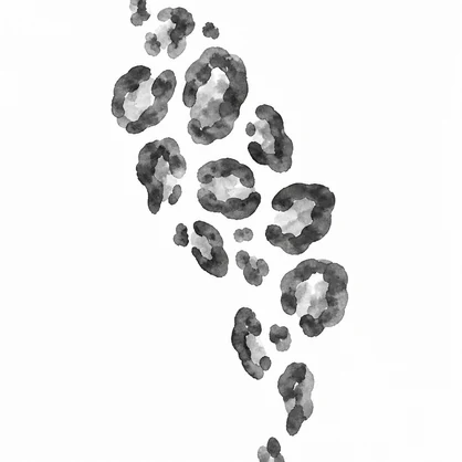 ヒョウ柄と虎柄