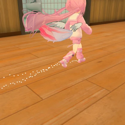 軌跡パーティクル